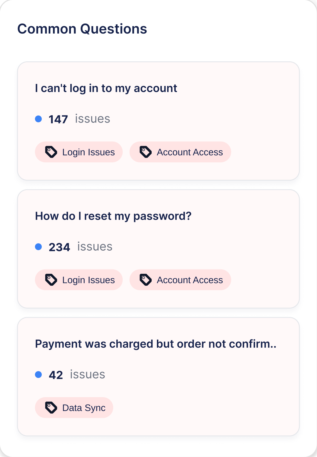 Common Questions - Mobile